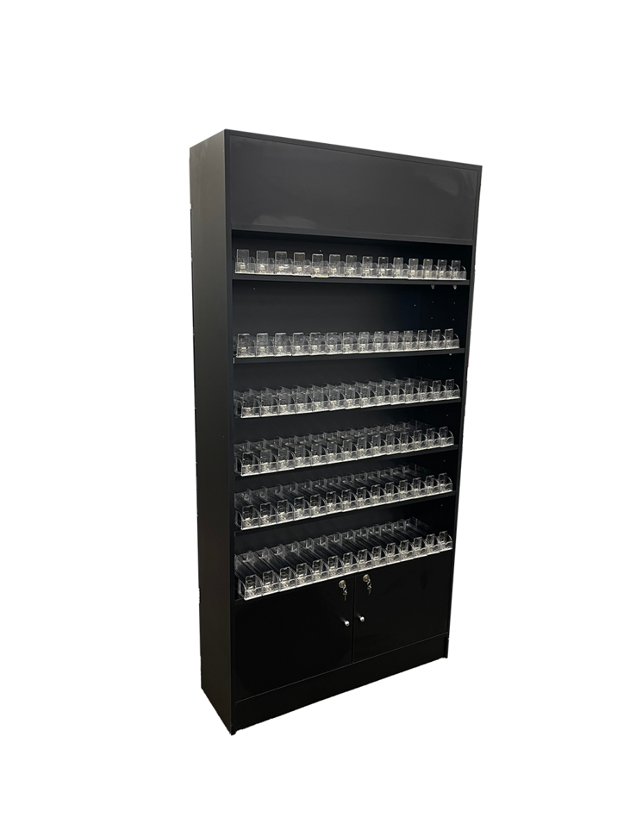 Cigarette Wall Case With Acrylic Pushers