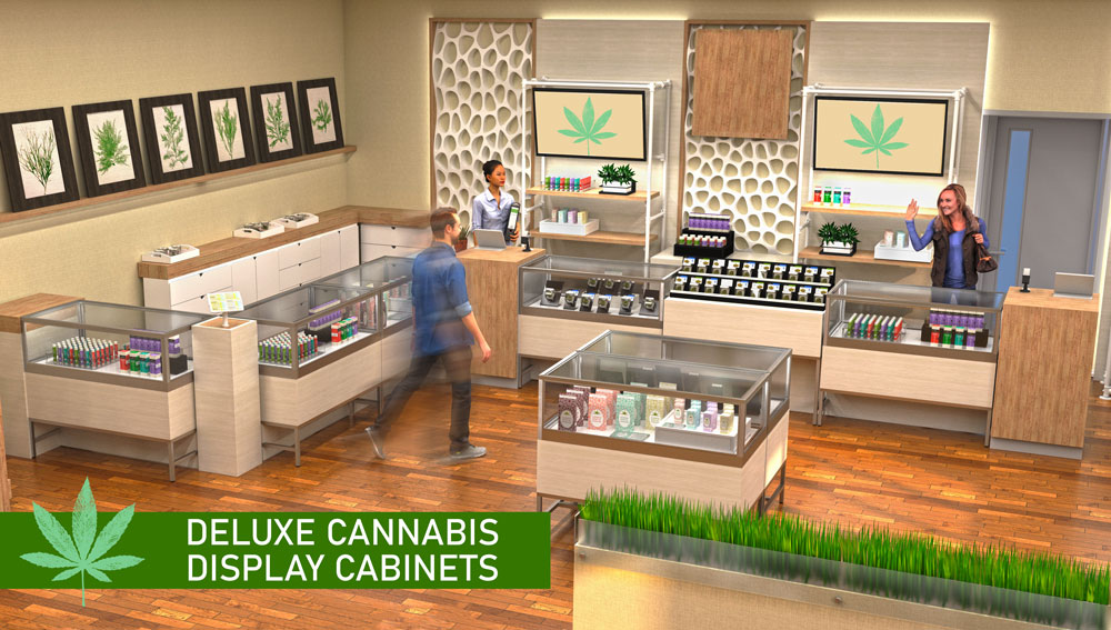 Deluxe Display Cabinets