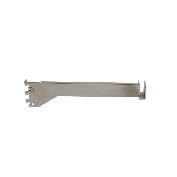 12" Rectangular Hangrail Bracket - Chrome
