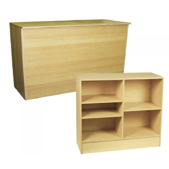 maple wrap counters