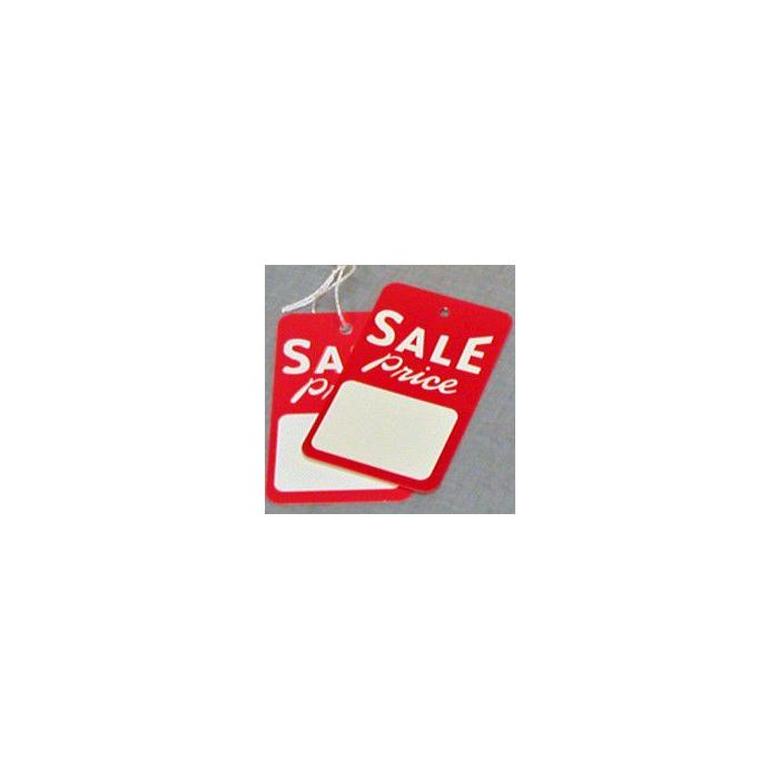 LARGE SALE PRICE TAG- NO STRING