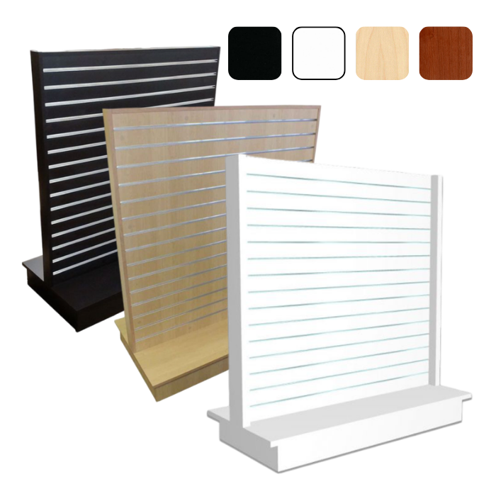 Large Slatwall 2-way with Metal Extrusions