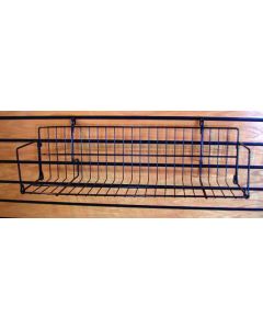 UNIVERSAL WIRE SHELF-BLACK