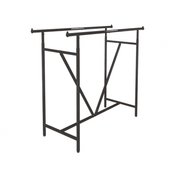 Black Tandem Rack With Brace