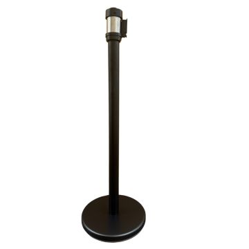 Retractable Crowd Control- Black