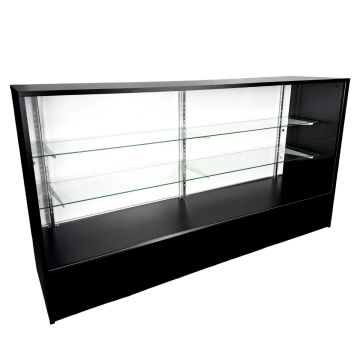 Black Showcase W/Laminated Top