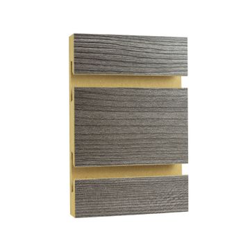 Rustic Gray Slatwall - 6" OC