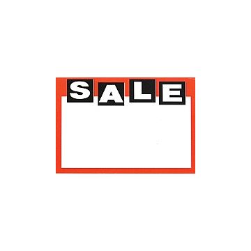 TA-1152 SALE SIGN CARD 5.5" x 7" PACK OF 50