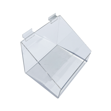 Large Acrylic Slatwall Bin