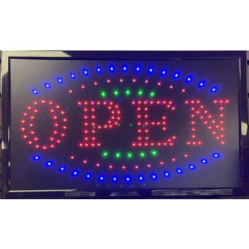 Led Open Sign - Large 13 X 22